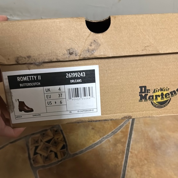 Dr. Martens Brown Leather Boots - Picture 5 of 5
